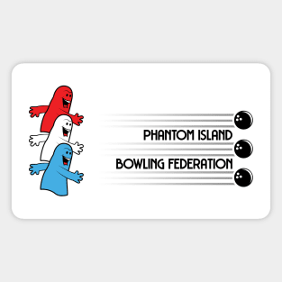 Phantom Island Bowling Federation Magnet